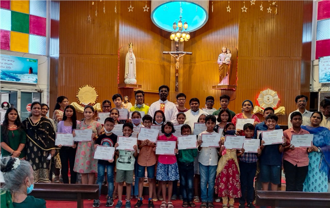  Catechism Exam Winners...